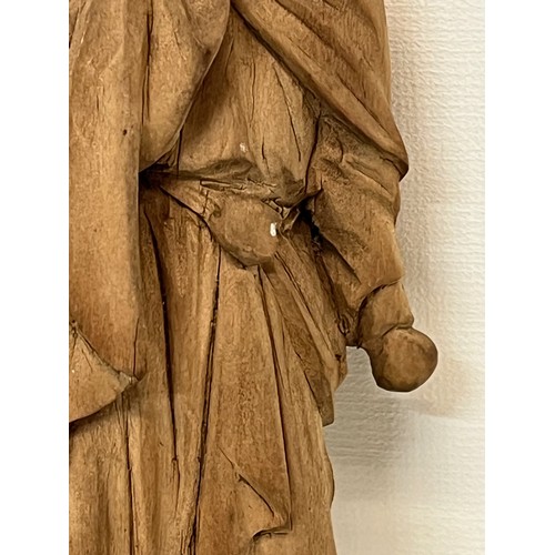 488 - A nicely detailed carved hardwood figure.


This lot is available for in-house packing & shipping