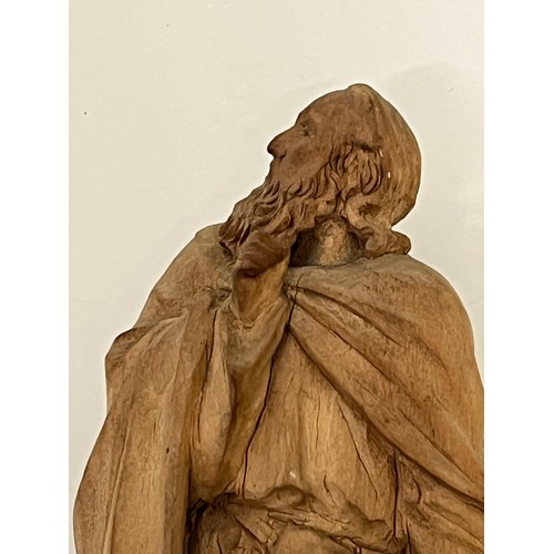 488 - A nicely detailed carved hardwood figure.


This lot is available for in-house packing & shipping