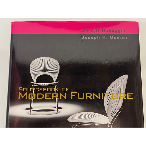 489 - Mid Century Designer Furniture, Eames, Lloyd Wright, lighting etc, a design source book by J H Osman... 