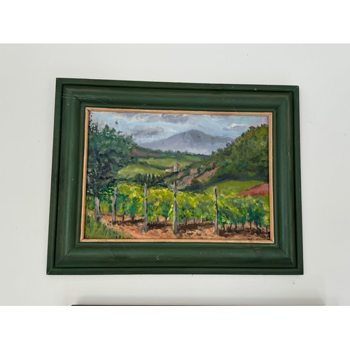 63 - A collection of paintings from the studio of Cambridge artist John Shead 1943-2023, for the past 30 ... 