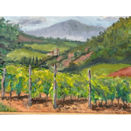 63 - A collection of paintings from the studio of Cambridge artist John Shead 1943-2023, for the past 30 ... 