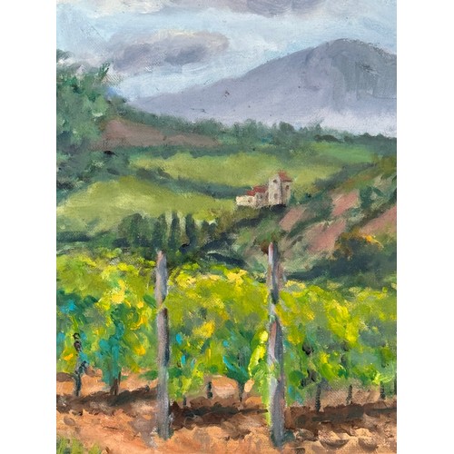 63 - A collection of paintings from the studio of Cambridge artist John Shead 1943-2023, for the past 30 ... 