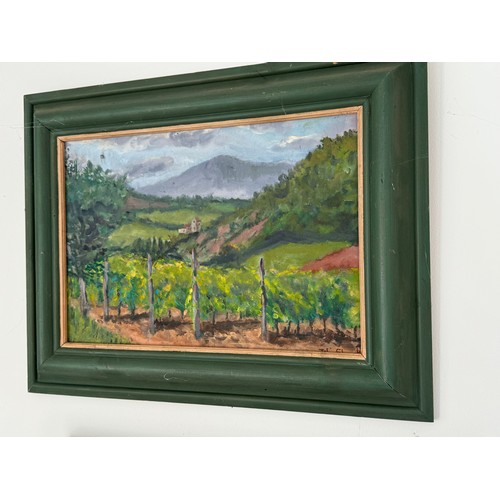 63 - A collection of paintings from the studio of Cambridge artist John Shead 1943-2023, for the past 30 ... 