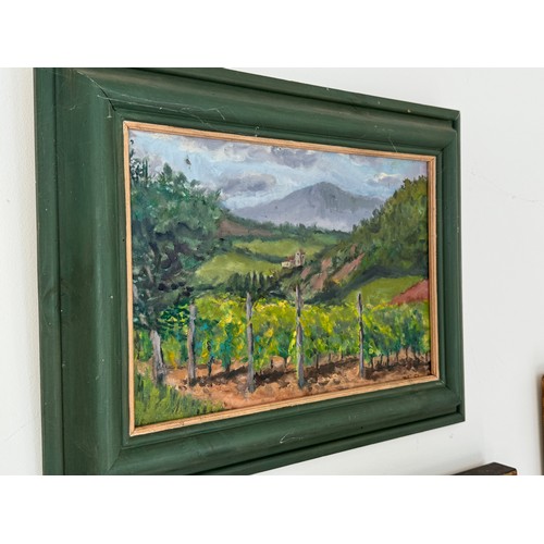 63 - A collection of paintings from the studio of Cambridge artist John Shead 1943-2023, for the past 30 ... 