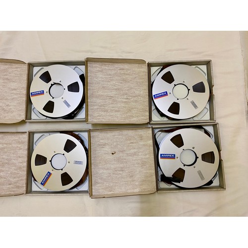 Ampex, proffessional recording tapes This lot is available for in-house ...