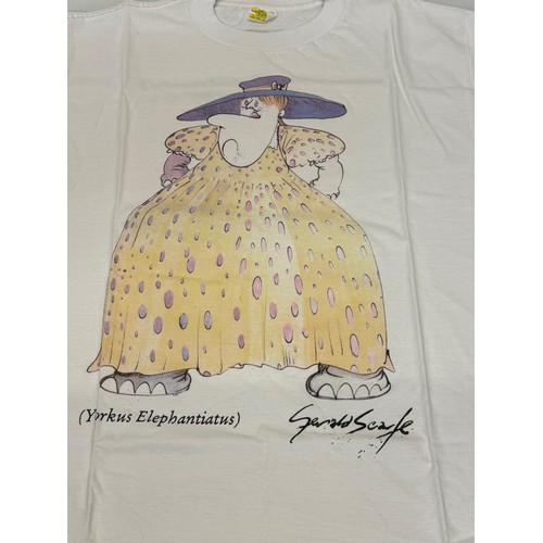 183 - Art, a Gerald Scarfe designed T shirt, featuring Sarah Ferguson.

This lot is available for in-house... 