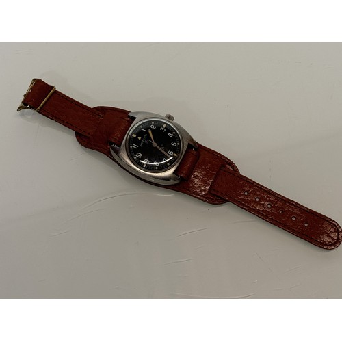 10 - A Gents military issue wristwatch by Hamilton.

This lot is available for in-house shipping