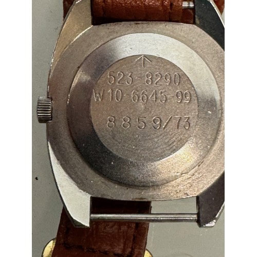 10 - A Gents military issue wristwatch by Hamilton.

This lot is available for in-house shipping