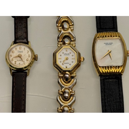 19 - Three ladies wrist watches by Rone, Avia and Favre Leuba.

This lot is available for in-house shippi... 