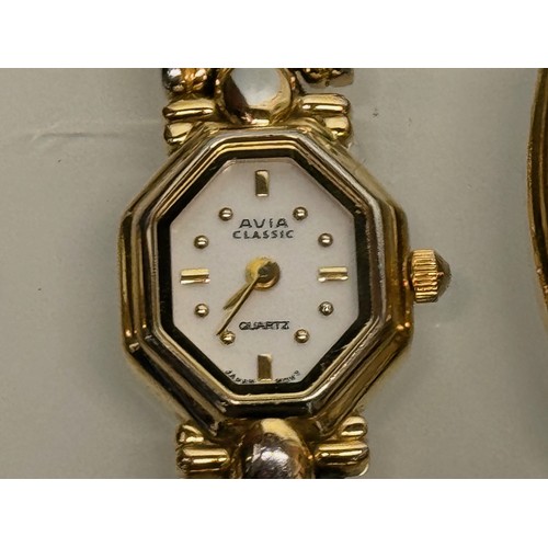 19 - Three ladies wrist watches by Rone, Avia and Favre Leuba.

This lot is available for in-house shippi... 