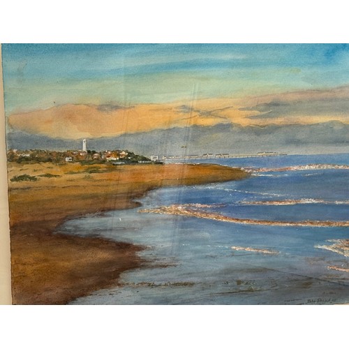 191 - Painting Southwold Suffolk. From a collection of paintings from the studio of Cambridge artist John ... 