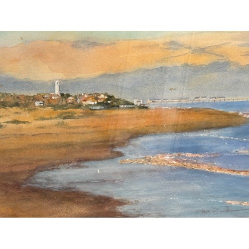 191 - Painting Southwold Suffolk. From a collection of paintings from the studio of Cambridge artist John ... 