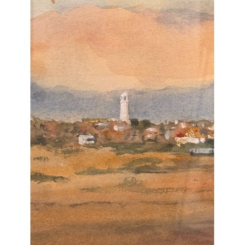 191 - Painting Southwold Suffolk. From a collection of paintings from the studio of Cambridge artist John ... 