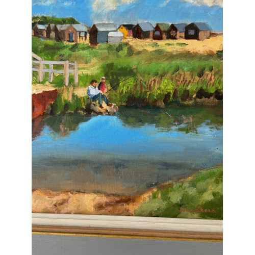 206 - Painting Southwold Suffolk. From a collection of paintings from the studio of Cambridge artist John ... 