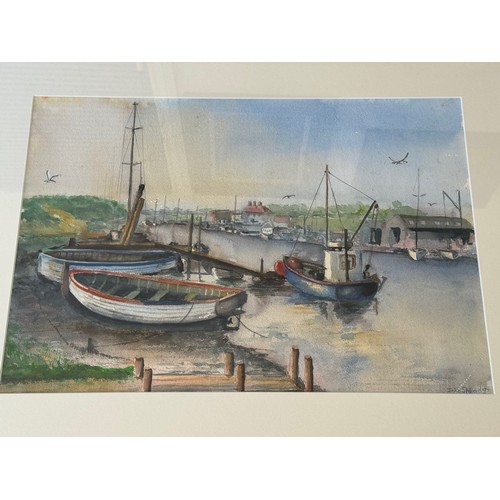 212 - Painting Southwold Suffolk. From collection of paintings from the studio of Cambridge artist John Sh... 