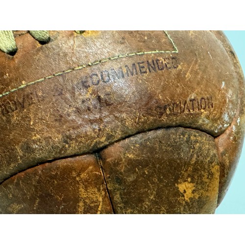 149 - Vintage leather football.

This lot is available for in-house shipping