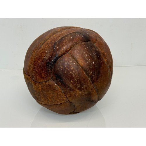 149 - Vintage leather football.

This lot is available for in-house shipping