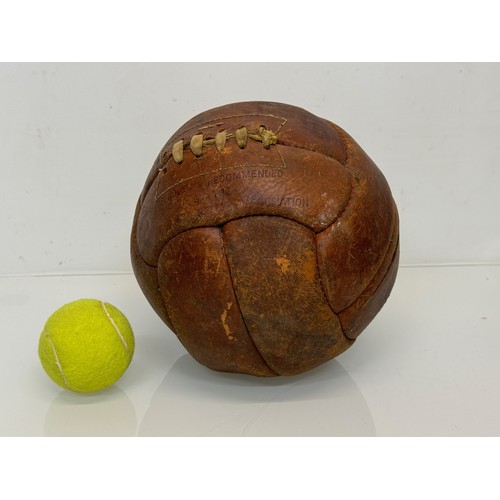 149 - Vintage leather football.

This lot is available for in-house shipping