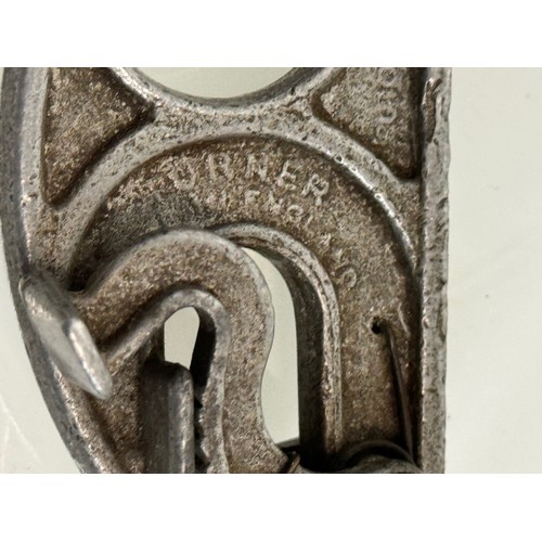 152 - Edwardian era cycling collectable, a cast skirt clip by Turner.

This lot is available for in-house ... 