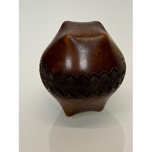 161 - Decorative treen storage pots, 8 in all.

This lot is available for in-house shipping