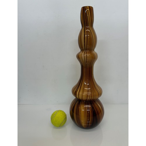 52 - Mid-century studio glass vase 46 cm tall.

This lot is available for in-house shipping