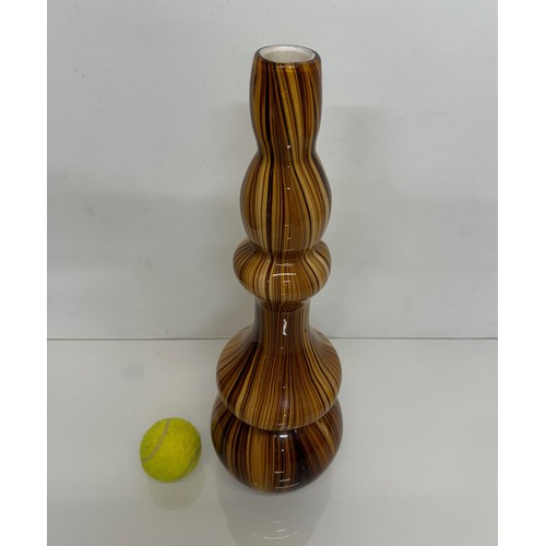 52 - Mid-century studio glass vase 46 cm tall.

This lot is available for in-house shipping