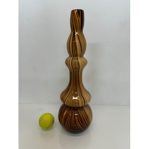 52 - Mid-century studio glass vase 46 cm tall.

This lot is available for in-house shipping