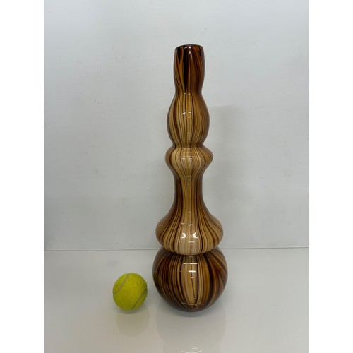 52 - Mid-century studio glass vase 46 cm tall.

This lot is available for in-house shipping