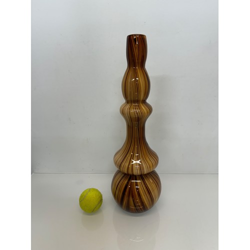 52 - Mid-century studio glass vase 46 cm tall.

This lot is available for in-house shipping