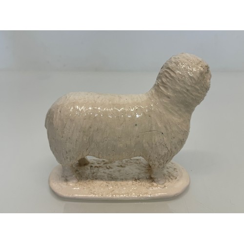 131 - Studio art pottery sheep, Colley Arts Pottery figure  by Peggy Alexander.

This lot is available for... 