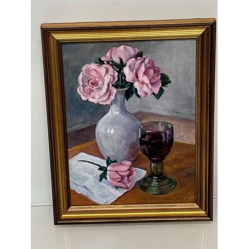 336 - Two Still life paintings by Helena Post.

This lot is available for in-house shipping