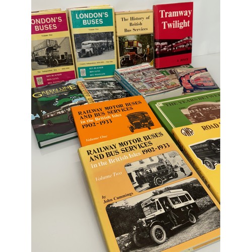 121 - Automobilia, Omnium interest, a collection of Bus and Tram related transport books.

This lot is ava... 