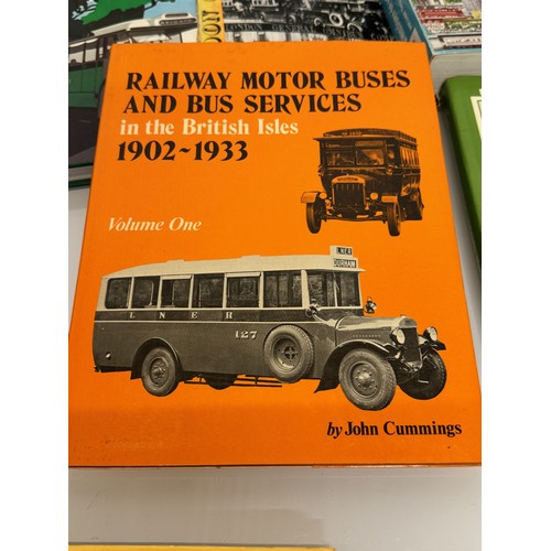 121 - Automobilia, Omnium interest, a collection of Bus and Tram related transport books.

This lot is ava... 