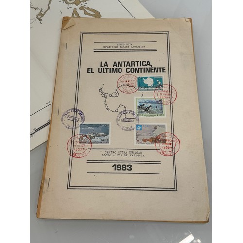 23 - Scientific ephemera, Maps and Polar Exploration, Antarctic based research, The Geology of South Orkn... 