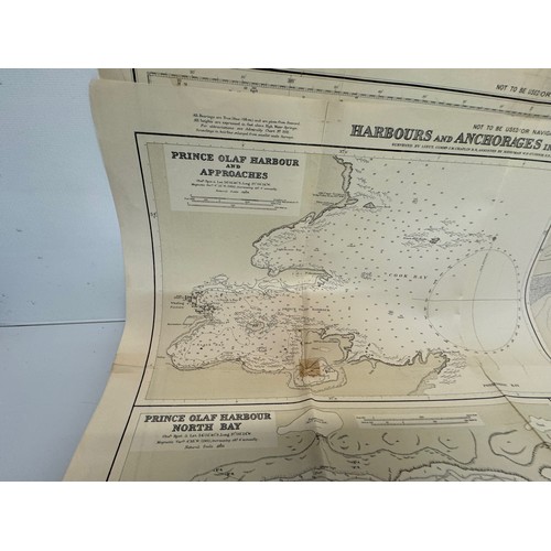 24 - Maps, Polar regions, an Antarctic Gazetteer and a collection of 1920’s 30’s maps of South Georgia.

... 