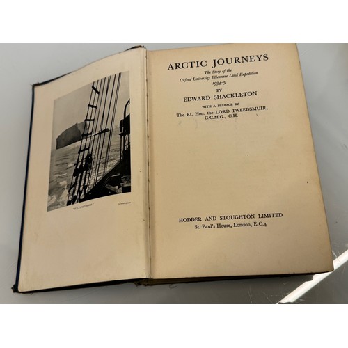 28 - Books, Polar Exploration , a collection of North pole and South Pole explorers journals.

This lot i... 