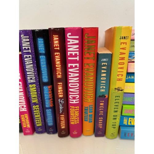 31 - Books, Crime Fiction, Janet Evanovich a collection of Stephanie Plum novels.

This lot is available ... 