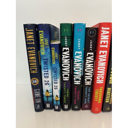 31 - Books, Crime Fiction, Janet Evanovich a collection of Stephanie Plum novels.

This lot is available ... 