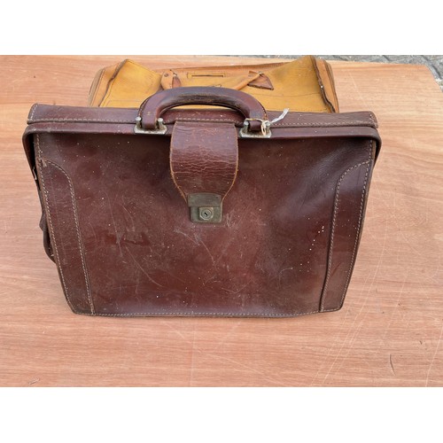 222 - Luggage, a BT works tool bag from the 1980’s and a briefcase.

This lot is available for in house sh... 