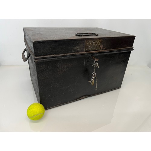 234 - Milner’s Patented Fire Protected Deed Box.

This lot is available for in-house shipping