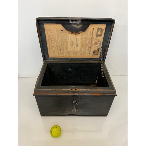 234 - Milner’s Patented Fire Protected Deed Box.

This lot is available for in-house shipping