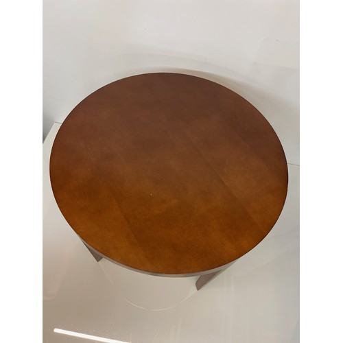 330 - Designer furniture, circular topped side table by the American maker Bernhardt Design.  53 cm in dia... 