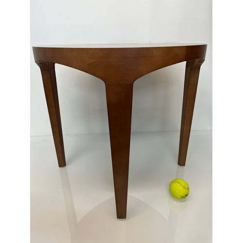 330 - Designer furniture, circular topped side table by the American maker Bernhardt Design.  53 cm in dia... 