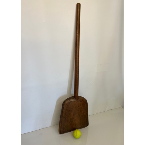 347 - Large wooden bread oven spade 110 cm long.

This lot is available for in-house shipping