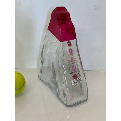 349 - Vintage Evian collectable water bottle, in the shape of a mountain.

This lot is available for in-ho... 