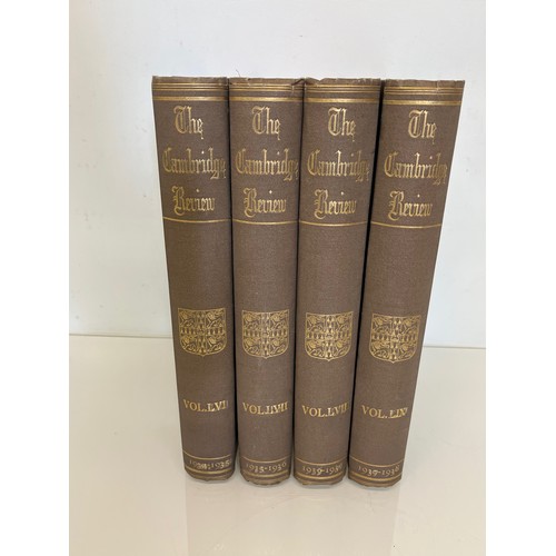 350 - Ephemera, The Cambridge University Review, 4 volumes 1934 – 1938.


This lot is available for in-hou... 