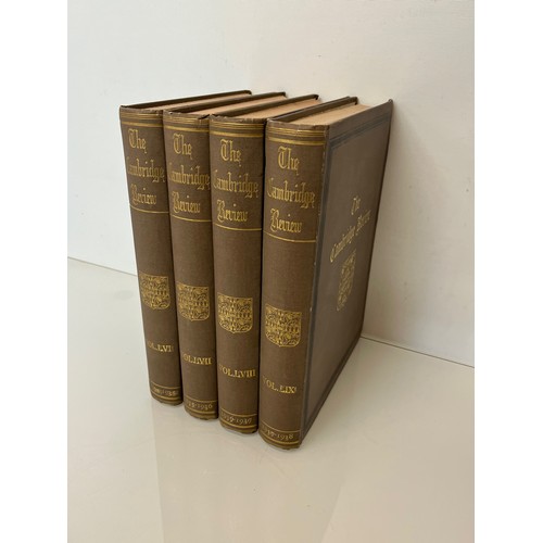 350 - Ephemera, The Cambridge University Review, 4 volumes 1934 – 1938.


This lot is available for in-hou... 