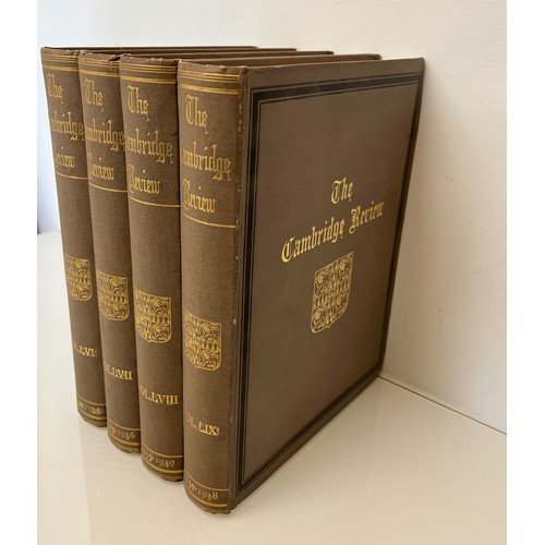 350 - Ephemera, The Cambridge University Review, 4 volumes 1934 – 1938.


This lot is available for in-hou... 