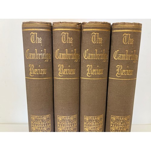 350 - Ephemera, The Cambridge University Review, 4 volumes 1934 – 1938.


This lot is available for in-hou... 