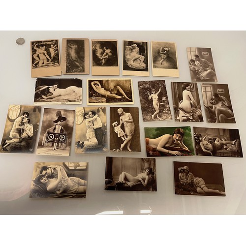 359 - Postcards and photographic cards of early C20th erotica, and classical nudes.

This lot is available... 